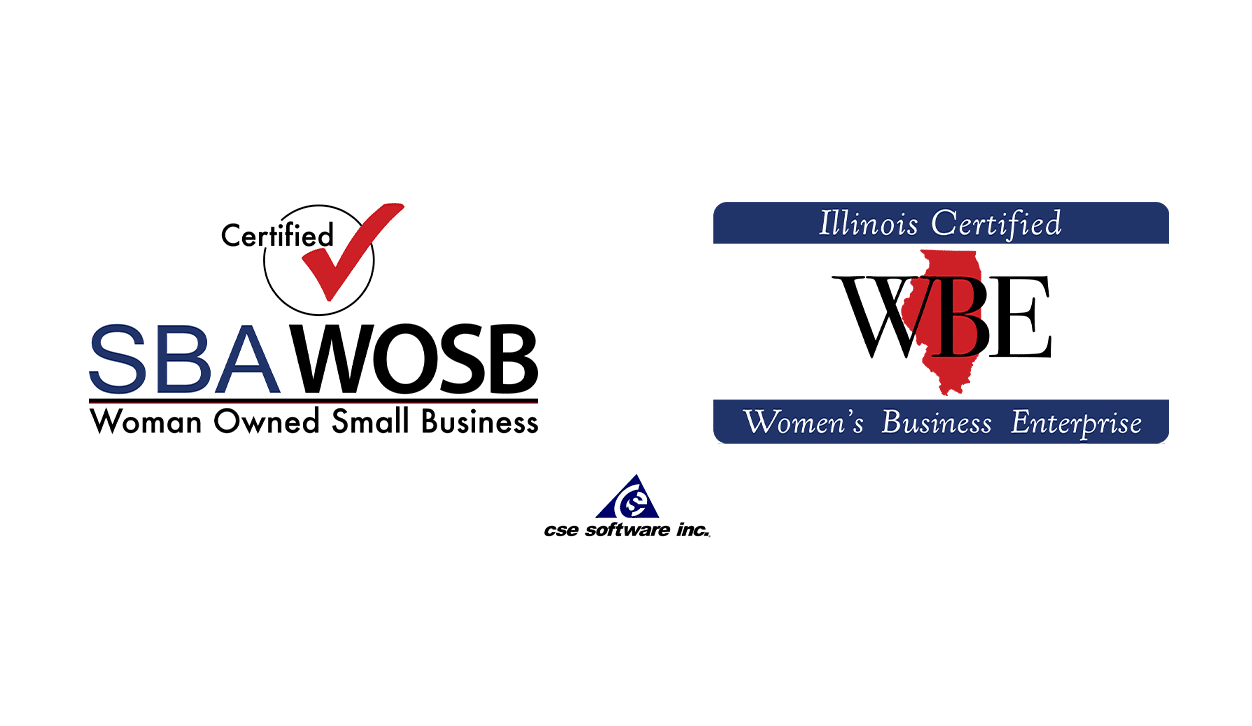 CSE SOFTWARE® INC. NOW ILLINOIS CERTIFIED WOMEN OWNED SMALL BUSINESS