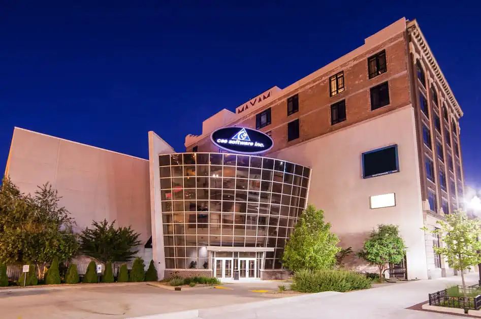 CSE Building at Night